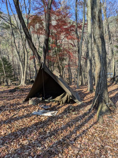 ２週連続でアカイケ キャンプ アカイケ ソロキャンプ フリーサイト アニさんのキャンプブログ CAMPiii（キャンピー） -キャンプ専用SNS キャンプのすべてがここに集まる-