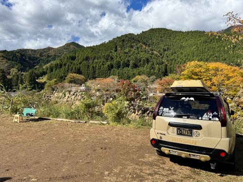 秋空の下、丸いものを食す WOODSMAN CAMPGROUND ファミリーキャンプ 区画サイト オートサイト EJIさんのキャンプブログ CAMPiii（キャンピー） -キャンプ専用SNS キャンプのすべてがここに集まる-