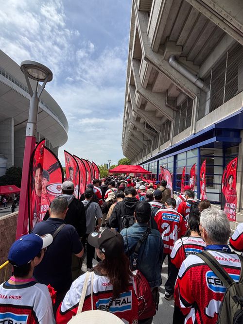 兵、走る YANMAR HANASAKA STADIUM とのさんのキャンプブログ CAMPiii（キャンピー） -キャンプ専用SNS キャンプのすべてがここに集まる-