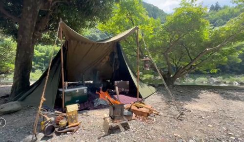 CAMPiii(キャンピー) Camp 'n'g Roll♪🏁さんのキャンプブログ i.j.天幕🇯🇵&ポ軍🇵🇱パップテント🏕️ 前川キャンプ場
