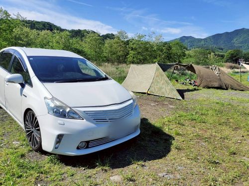 スイス軍🇨🇭ドイツ軍🇩🇪 親子合同演習🏕️ 角田大橋 ファミリーキャンプ フリーサイト ウエィダーさんのキャンプブログ CAMPiii（キャンピー） -キャンプ専用SNS キャンプのすべてがここに集まる-