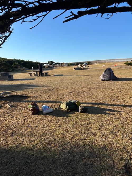 バックパックに憧れて、ついに決行 トウシキキャンプ場(野営場)無料 ソロキャンプ グループキャンプ フリーサイト Genさんのキャンプブログ CAMPiii（キャンピー） -キャンプ専用SNS キャンプのすべてがここに集まる-