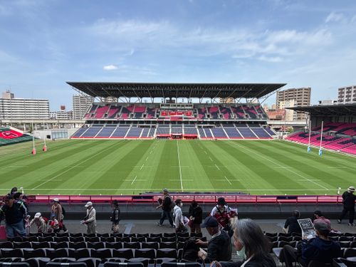 兵、走る YANMAR HANASAKA STADIUM とのさんのキャンプブログ CAMPiii（キャンピー） -キャンプ専用SNS キャンプのすべてがここに集まる-