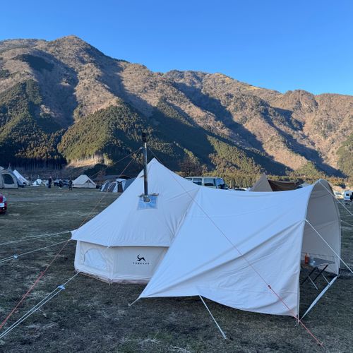 今年もキャンプ初めはふもとっぱらで ふもとっぱらキャンプ場 ソロキャンプ フリーサイト xiongmaoさんのキャンプブログ CAMPiii（キャンピー） -キャンプ専用SNS キャンプのすべてがここに集まる-