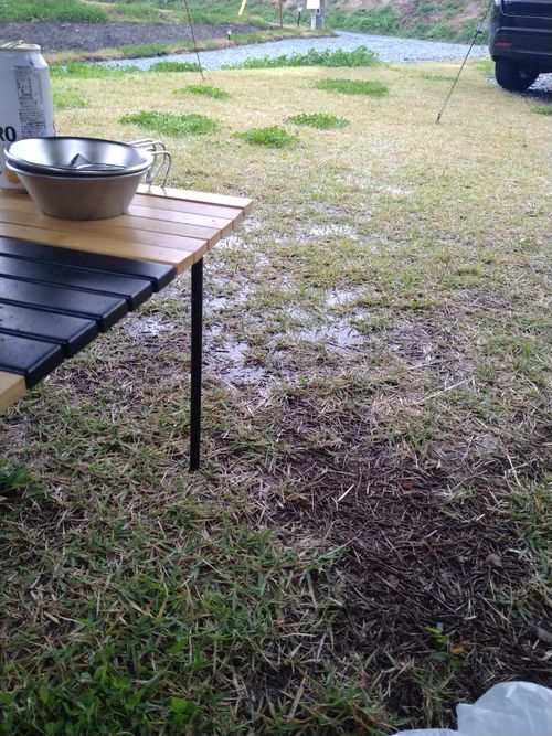 最高な雨キャン☔ STONE VILLAGE グループキャンプ オートサイト Sugi.さんのキャンプブログ CAMPiii(キャンピー) -キャンプ専用SNS キャンプのすべてがここに集まる-