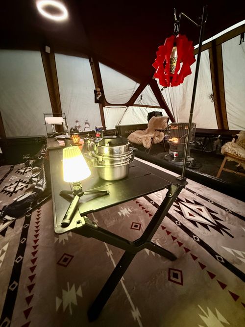 年越しキャンプ１泊目 IZUMI PEAK BASE （泉ピークベース） ファミリーキャンプ 区画サイト トリッディさんのキャンプブログ CAMPiii（キャンピー） -キャンプ専用SNS キャンプのすべてがここに集まる-