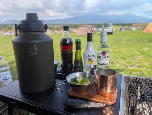 雨にも負けず風にも負けず&hellip; ふもとっぱらキャンプ場 ファミリーキャンプ 好々爺🇯🇵さんのキャンプブログ CAMPiii（キャンピー） -キャンプ専用SNS キャンプのすべてがここに集まる-