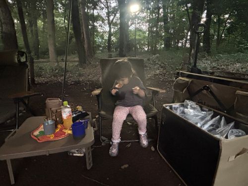 ８月キャンプ２（父娘初）⛺️ １日目/２泊 智光山公園 キャンプ場 ファミリーキャンプ オートサイト boorishcamperさんのキャンプブログ CAMPiii（キャンピー） -キャンプ専用SNS キャンプのすべてがここに集まる-