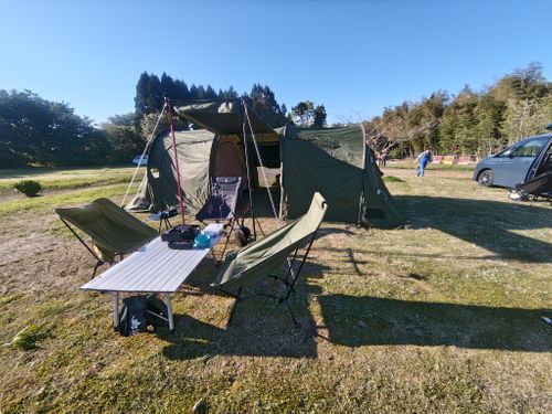 夜勤明けで大山へ 大山町 グループキャンプ フリーサイト HARUMAGEDONさんのキャンプブログ CAMPiii（キャンピー） -キャンプ専用SNS キャンプのすべてがここに集まる-