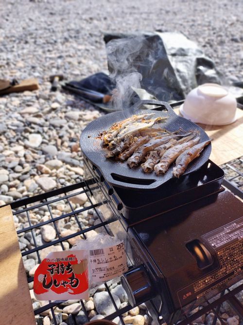 鬼リピ中 美濃橋 河川敷 ソロキャンプ たかたかぽんたさんのキャンプブログ CAMPiii（キャンピー） -キャンプ専用SNS キャンプのすべてがここに集まる-
