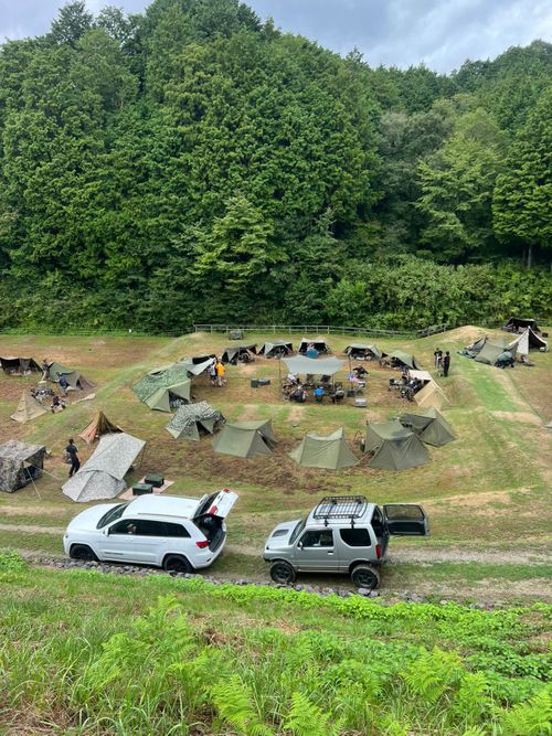 CAMPiii（キャンピー） てぃーえむキャンプさんのキャンプブログ 軍幕MTG 月ヶ瀬炭焼きアウルキャンプ場