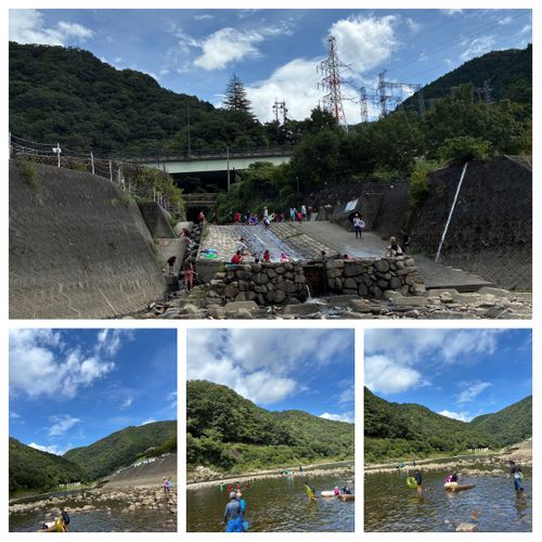 2026年11回目、恒例の川遊びキャン🛶 江の川カヌー公園さくぎ ファミリーキャンプ 区画サイト オートサイト わいげさんのキャンプブログ CAMPiii（キャンピー） -キャンプ専用SNS キャンプのすべてがここに集まる-