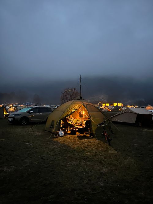 316 ふもとっぱらキャンプ場 ソロキャンプ グループキャンプ フリーサイト Genさんのキャンプブログ CAMPiii（キャンピー） -キャンプ専用SNS キャンプのすべてがここに集まる-