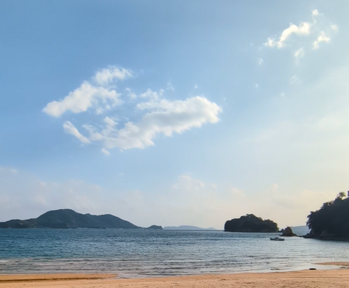 無人島にカヤックで渡ってみたキャンプ🏕 ホシアカリ 波うち 区画サイト NATSUさんのキャンプブログ CAMPiii（キャンピー） -キャンプ専用SNS キャンプのすべてがここに集まる-