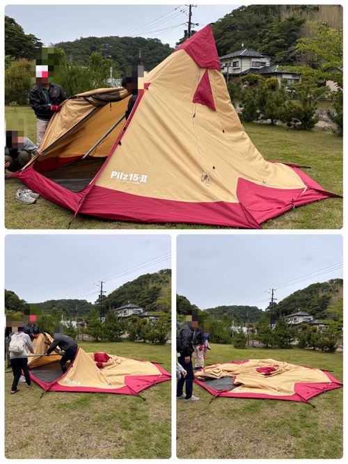 初挑戦‼️シーカヤックと24名の女性たち🩷初心者大歓迎のキャンプイベントだっちゃ🔰 松島自然の家(野外活動フィールド) Oniyomeさんのキャンプブログ CAMPiii（キャンピー） -キャンプ専用SNS キャンプのすべてがここに集まる-