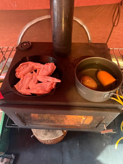 2月最初で最後のキャンプ 9.BASE ファミリーキャンプ 区画サイト オートサイト moreAiさんのキャンプブログ CAMPiii（キャンピー） -キャンプ専用SNS キャンプのすべてがここに集まる-