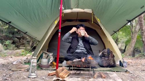 朝明渓魚苑キャンプ場 朝明渓魚苑キャンプ場 ソロキャンプ HOTさんのキャンプブログ CAMPiii（キャンピー） -キャンプ専用SNS キャンプのすべてがここに集まる-