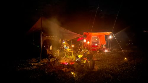 僕らの夏休み🌻Part3 キャンプグランド・ベアーベル グループキャンプ オートサイト すずさんのキャンプブログ CAMPiii(キャンピー) -キャンプ専用SNS キャンプのすべてがここに集まる-