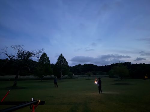 DIYなグルキャンを 涸沼自然公園キャンプ場 管理事務所 グループキャンプ ソロキャンプ フリーサイト まっつんさんのキャンプブログ CAMPiii（キャンピー） -キャンプ専用SNS キャンプのすべてがここに集まる-