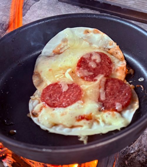 親父と子のバレンタイン会 前川キャンプ場 ファミリーキャンプ フリーサイト camping roll♪さんのキャンプブログ CAMPiii（キャンピー） -キャンプ専用SNS キャンプのすべてがここに集まる-