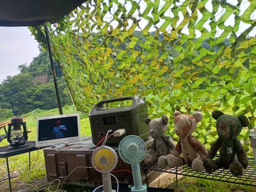 デリカミニ de W杯見ながらの軍幕キャンプ 角田大橋河川敷 ソロキャンプ フリーサイト 区画サイト ウエィダーさんのキャンプブログ CAMPiii（キャンピー） -キャンプ専用SNS キャンプのすべてがここに集まる-