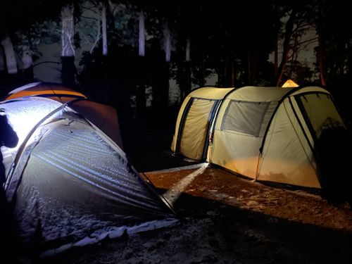 キャンプ始め🏕️ RECAMPしょうなん〜LAKE AREA〜WILD FREE SITE グループキャンプ 区画サイト 前傾姿勢さんのキャンプブログ CAMPiii（キャンピー） -キャンプ専用SNS キャンプのすべてがここに集まる-