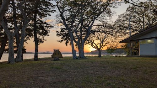 CAMPiii（キャンピー） アークさんのキャンプブログ 筑波山と夕日 親沢公園キャンプ場