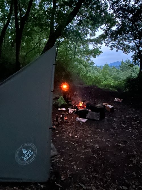 campbean 何故だかpart1 CAMP BEAN ソロキャンプ 区画サイト Genさんのキャンプブログ CAMPiii（キャンピー） -キャンプ専用SNS キャンプのすべてがここに集まる-