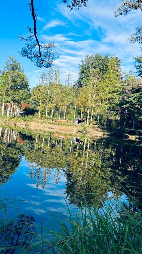 小さい秋見つけた おおぐて湖キャンプ場 ソロキャンプ 区画サイト KABUTOさんのキャンプブログ CAMPiii(キャンピー) -キャンプ専用SNS キャンプのすべてがここに集まる-
