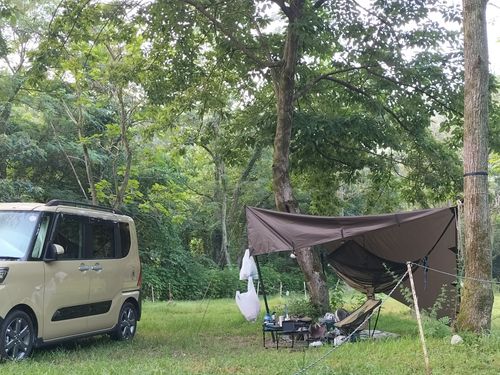 夏バテ解消😁 武甲キャンプ場 ソロキャンプ 区画サイト ぼっちオヤジさんのキャンプブログ CAMPiii（キャンピー） -キャンプ専用SNS キャンプのすべてがここに集まる-