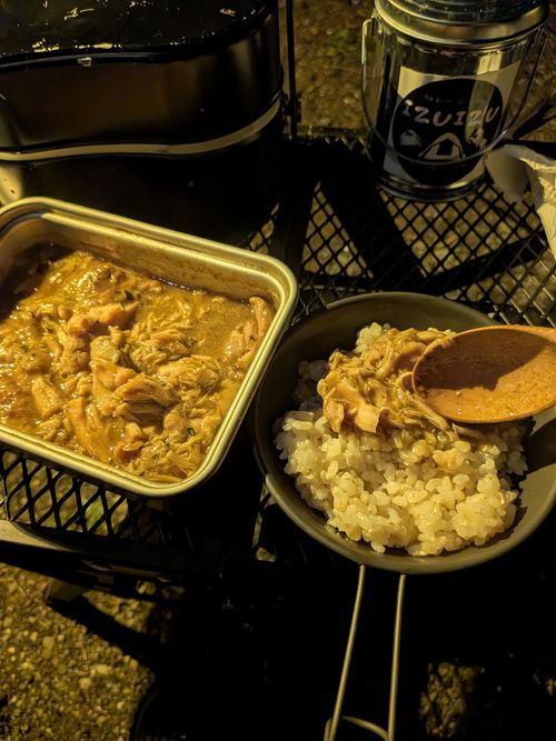 Genまい ともえ川Park ソロキャンプ 区画サイト オートサイト IZUIZUさんのキャンプブログ CAMPiii（キャンピー） -キャンプ専用SNS キャンプのすべてがここに集まる-