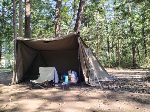 CAMPiii（キャンピー） ぼっちオヤジさんのキャンプブログ １０月キャンプ⛺️スタート😁 月川荘キャンプ場 林間サイト