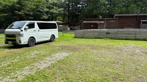 憧れのキャンプ場 9.BASE ファミリーキャンプ 区画サイト とあるＳ家の父さんのキャンプブログ CAMPiii（キャンピー） -キャンプ専用SNS キャンプのすべてがここに集まる-