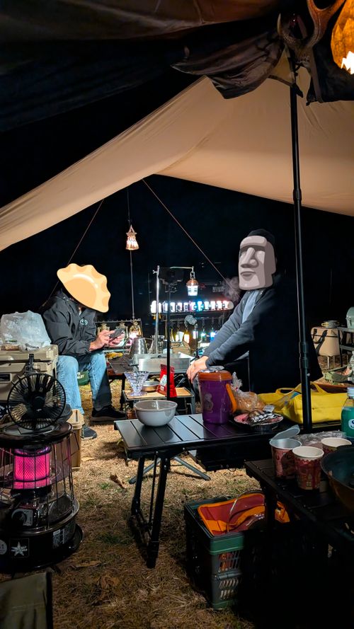 福岡組クリキャン@玖珠の杜に急遽参戦💦2025ラストキャンプ🏕️ キャンプ&農園 玖珠の杜 ソロキャンプ ファミリーキャンプ グループキャンプ オートサイト ヒゲキャンさんのキャンプブログ CAMPiii（キャンピー） -キャンプ専用SNS キャンプのすべてがここに集まる-