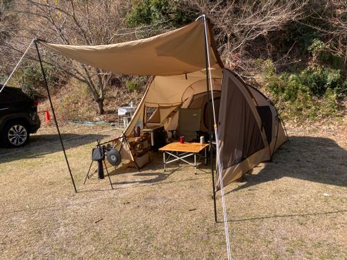 2026年キャンプ始め！！ ビーチ長浜 ファミリーキャンプ 区画サイト オートサイト masaさんのキャンプブログ CAMPiii（キャンピー） -キャンプ専用SNS キャンプのすべてがここに集まる-