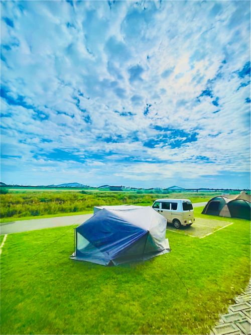 初めまして🐰💕 可愛い新メンバー加入のおじ🐰キャン△ in ゆうゆう広場 〜 CAMP NO.217 ゆうゆう広場 ソロキャンプ 区画サイト フリーサイト おじキャン△さんのキャンプブログ CAMPiii（キャンピー） -キャンプ専用SNS キャンプのすべてがここに集まる-