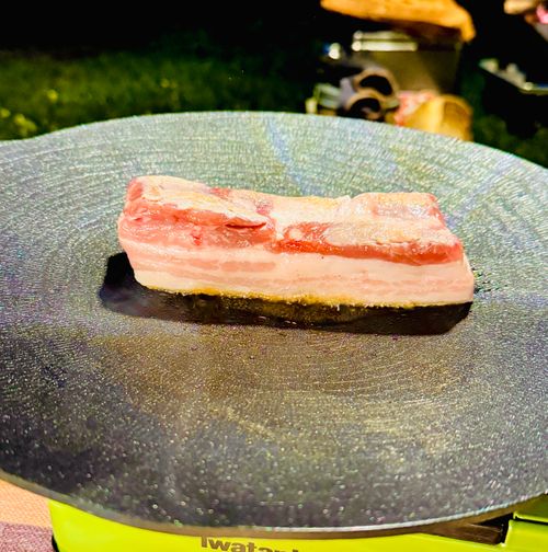 新栄清里、マルチグリルパンで映えるるキャンプ飯を焼いてみる ソロキャンプ 区画サイト EJIさんのキャンプブログ CAMPiii（キャンピー） -キャンプ専用SNS キャンプのすべてがここに集まる-