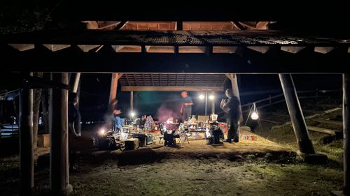 福島 ２泊目〜 マサチカ会 江湖村キャンプ場 グループキャンプ フリーサイト FUNEさんのキャンプブログ CAMPiii（キャンピー） -キャンプ専用SNS キャンプのすべてがここに集まる-