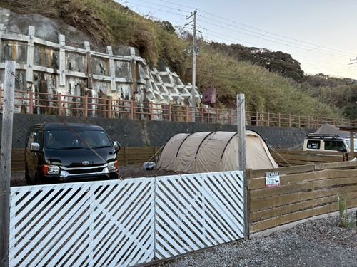 恒例の新春ファミキャン！ THE DOG DEPT GARDEN RESORT-安房白浜- ファミリーキャンプ グループキャンプ 区画サイト まーささんのキャンプブログ CAMPiii（キャンピー） -キャンプ専用SNS キャンプのすべてがここに集まる-