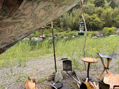 やりたかった事ほぼ出来た！　　　　　　　　　　　　　Norway military🇳🇴steak camp🥩 前川キャンプ場 ソロキャンプ フリーサイト Camp 'n'g  Roll♪🏁さんのキャンプブログ CAMPiii（キャンピー） -キャンプ専用SNS キャンプのすべてがここに集まる-