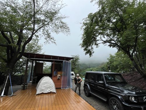 CAMPiii（キャンピー） ナツメさんのキャンプブログ 嵐の温泉キャンプ 