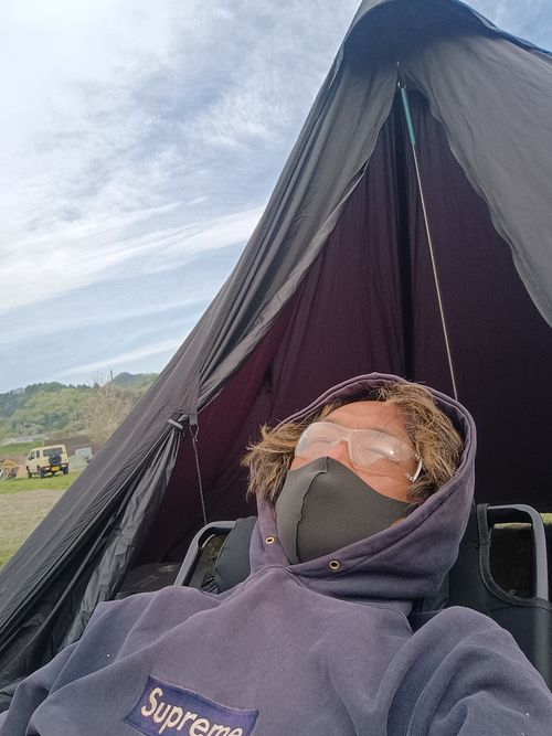 もう夏？の夜勤明けキャンプ 角田大橋河川敷 ソロキャンプ フリーサイト ウエィダーさんのキャンプブログ CAMPiii（キャンピー） -キャンプ専用SNS キャンプのすべてがここに集まる-