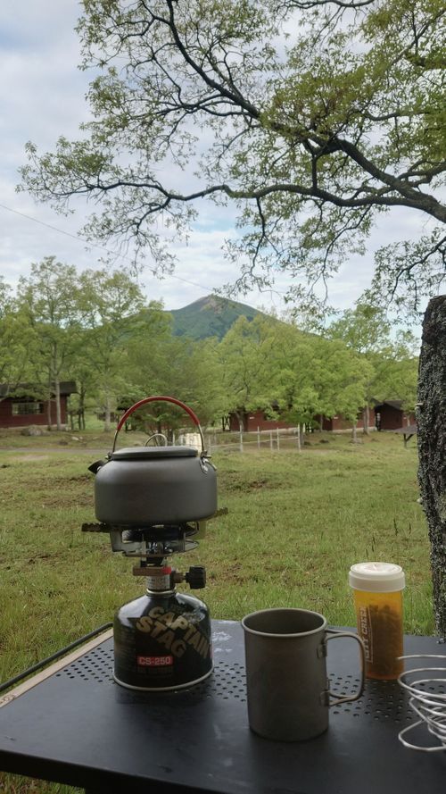 キャンプ+登山+ミヤマキリシマ 九重グリーンパーク泉水キャンプ村 ソロキャンプ BEGINNER　CAMPER　Kさんのキャンプブログ CAMPiii（キャンピー） -キャンプ専用SNS キャンプのすべてがここに集まる-