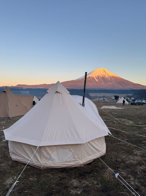 今年もキャンプ初めはふもとっぱらで ふもとっぱらキャンプ場 ソロキャンプ フリーサイト xiongmaoさんのキャンプブログ CAMPiii（キャンピー） -キャンプ専用SNS キャンプのすべてがここに集まる-