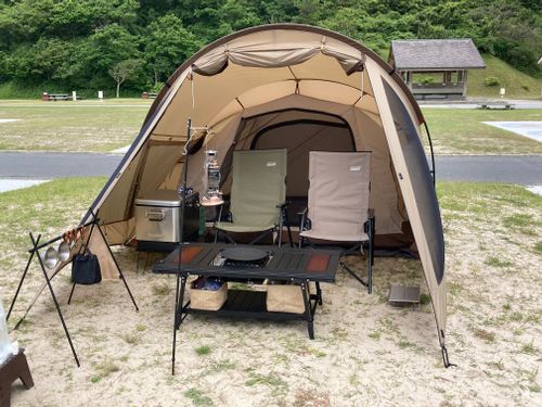山陰キャンプ⛺️ 島根県立石見海浜公園オートキャンプ場 ファミリーキャンプ 区画サイト オートサイト masaさんのキャンプブログ CAMPiii（キャンピー） -キャンプ専用SNS キャンプのすべてがここに集まる-
