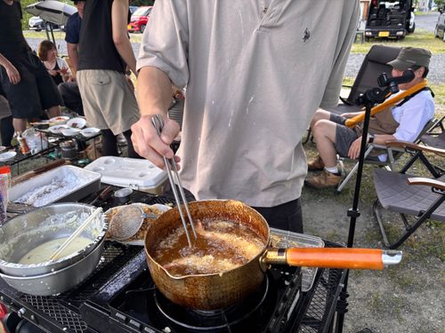 満月の武甲山🌝20人のCAMPiiiメンバーと過ごした贅沢なキャンプナイト☆。.:＊・゜ ともえ川Park グループキャンプ Jimko☆さんのキャンプブログ CAMPiii（キャンピー） -キャンプ専用SNS キャンプのすべてがここに集まる-
