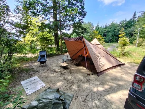 お医者様に外出はOKだと言われてたので 田立の滝オートキャンプ場 ソロキャンプ グループキャンプ 区画サイト オートサイト たかたかぽんたさんのキャンプブログ CAMPiii(キャンピー) -キャンプ専用SNS キャンプのすべてがここに集まる-