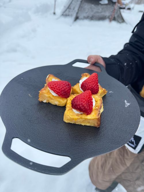 雪中キャンプinひらせ 白川郷ひらせ温泉キャンプサイト ソロキャンプ グループキャンプ フリーサイト Aoさんのキャンプブログ CAMPiii（キャンピー） -キャンプ専用SNS キャンプのすべてがここに集まる-