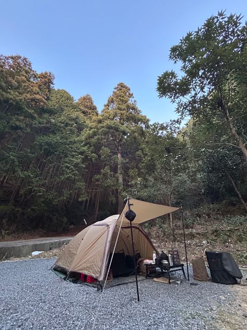 2月キャンプ　初めてと初めてキャンプ 和歌山キャンプ場 ゆらきゃんぷ ソロキャンプ グループキャンプ 区画サイト △kuuga△さんのキャンプブログ CAMPiii（キャンピー） -キャンプ専用SNS キャンプのすべてがここに集まる-