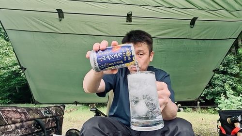 静かな平日、つり橋の下でたこ焼きデイキャンプ｜プロ級の絶品たこ焼き完成！【ニューギア】アルペンアウトドアユニットテーブル&times;タフ丸Jr初使用！ ソロキャンプ フリーサイト HOTさんのキャンプブログ CAMPiii（キャンピー） -キャンプ専用SNS キャンプのすべてがここに集まる-